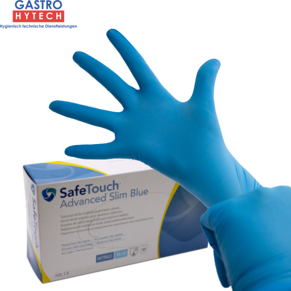 Medicom Nitril Handschuhe SafeTouch® Advanced™ Slim (1000 Stück/500 Paare)